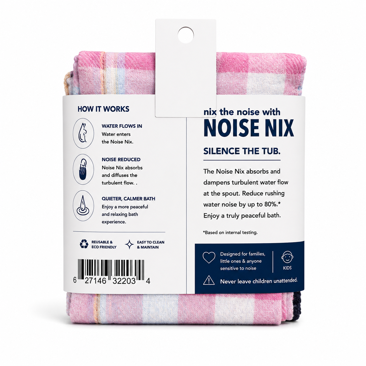 Noise Nix bath silencer