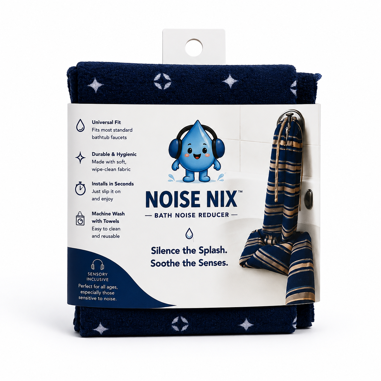 Noise Nix bath silencer
